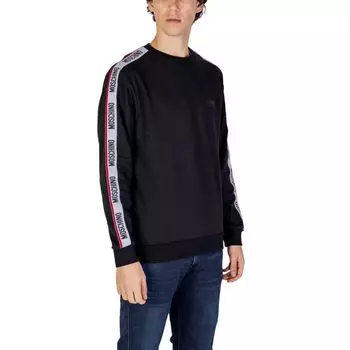 Черный хлопковый свитер Moschino