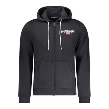 Черный хлопковый свитер Napapijri