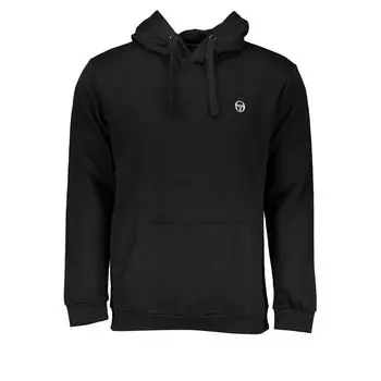 Черный хлопковый свитер Sergio Tacchini