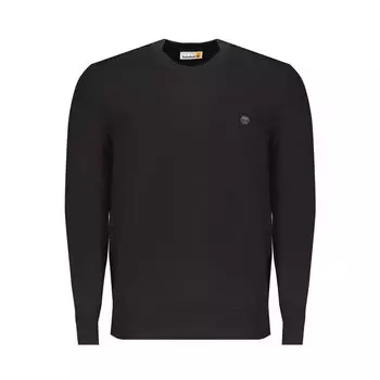 Черный хлопковый свитер Timberland