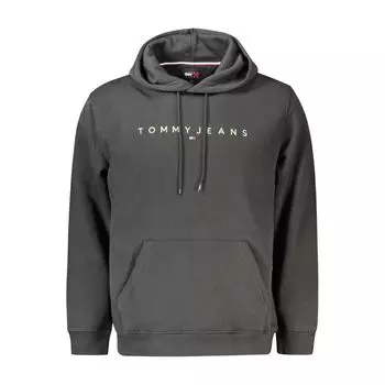 Черный хлопковый свитер Tommy Hilfiger