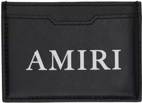 Черный холдер для карт AMIRI