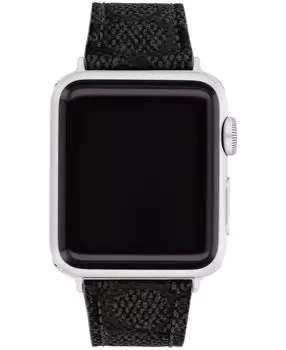 Черный холщовый ремешок apple apple, 38, 40, 41 мм COACH, черный