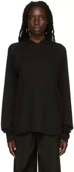 Черный худи реглан TERNE