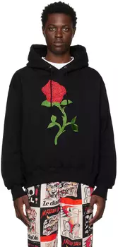 Черный худи «Романтика» Endless Joy