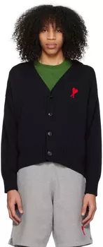 Черный кардиган Ami de C?ur AMI Alexandre Mattiussi