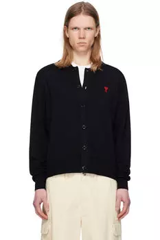 Черный кардиган Ami de Coeur AMI Paris