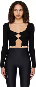 Черный кардиган Дега PH5