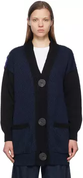 Черный кардиган Fantasia с пейзажем Stella McCartney