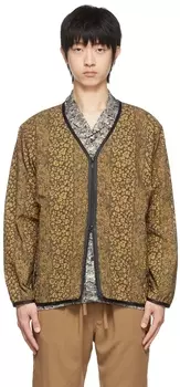 Черный кардиган из полиэстера NEEDLES