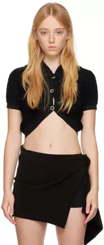 Черный Кардиган Le Papier 'Le Cardigan Campana' Jacquemus