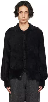 Черный кардиган на пуговицах Dries Van Noten