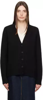 Черный кардиган на пуговицах Jil Sander