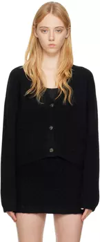Черный кардиган Saura Loulou Studio