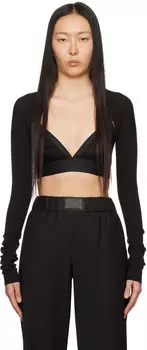 Черный кардиган в стиле Ким Кардашьян Dolce&Gabbana