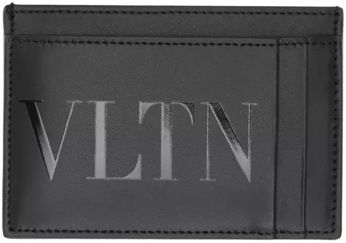 Черный картхолдер VLTN Valentino Garavani