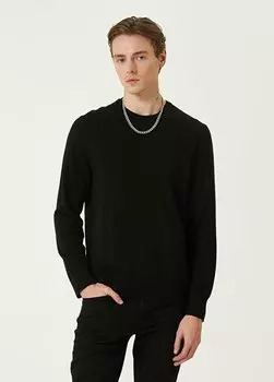 Черный кашемировый свитер dalton AllSaints