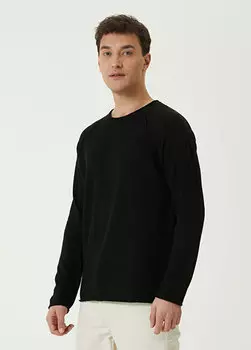 Черный кашемировый свитер Tru