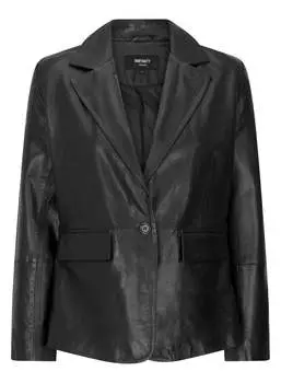 Черный классический блейзер на 1 пуговице TruClothing