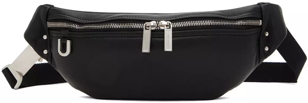 Черный клатч Marsupio Geo Rick Owens, цвет Black