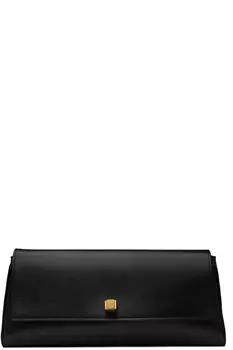 Черный клатч Одри KHAITE