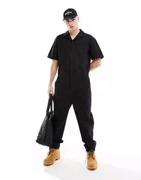 Черный комбинезон ASOS DESIGN