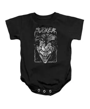 Черный комбинезон Baby Joker Storm для маленьких девочек Batman, черный