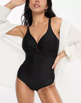 Черный корректирующий купальник Speedo Brigitte