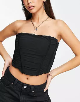 Черный корсет AllSaints Kym