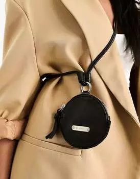 Черный кошелек для монет MuuBaa