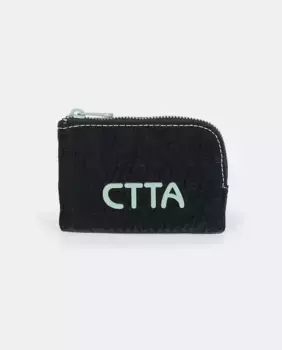 Черный кошелек из искусственной кожи Caminatta