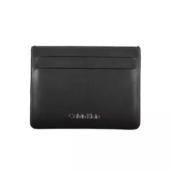 Черный кожаный кошелек Calvin Klein