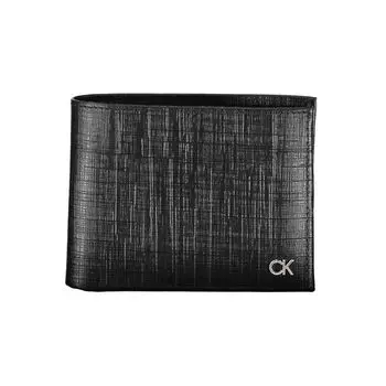 Черный кожаный кошелек Calvin Klein