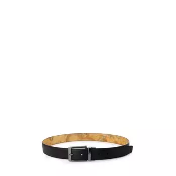 Черный кожаный ремень ALVIERO MARTINI 1a CLASSE