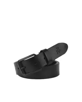 Черный кожаный ремень Lois