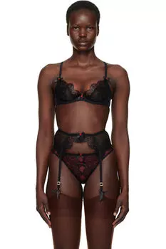 Черный кружевной бюстгальтер Lorna Agent Provocateur