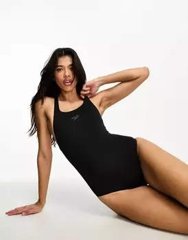 Черный купальник Speedo Endurance