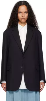 Черный легкий блейзер Melton AURALEE