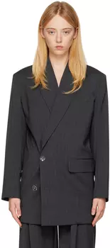 Черный лирический пиджак HOPE