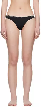 Черный Merve бикини-низ Nanushka