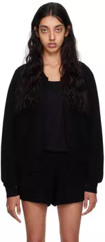 Черный мини-кардиган-бомбер Frenckenberger