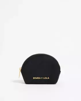 Черный мини-кошелек из нейлона Bimba y Lola, черный