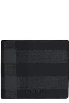Черный MS обычный кошелек для монет и купюр Burberry