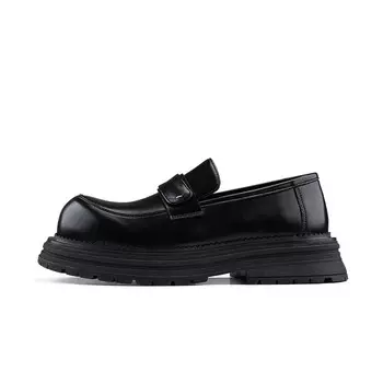 Черный мужские мокасины серии Blood Series, черный Hanqiaoriji