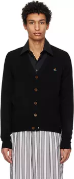 Черный мужской кардиган Vivienne Westwood