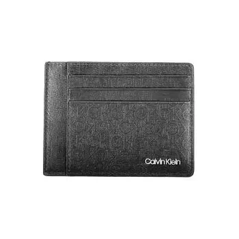 Черный мужской кошелек из полиэстера Calvin Klein