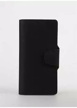 Черный мужской кожаный кошелек 10х19х3 смfrkbyn 516 Fabrika, черный