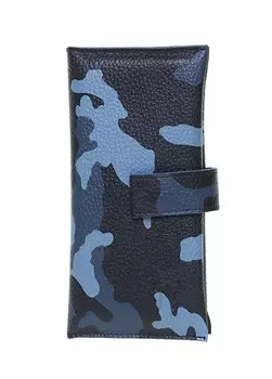 Черный мужской кожаный кошелек Carrera