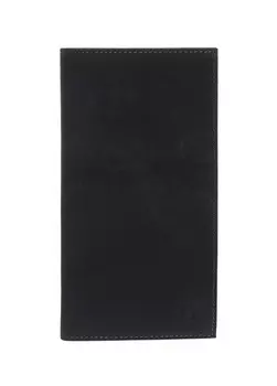 Черный мужской кожаный кошелек Fabrika