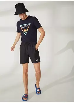 Черный мужской купальник-шорты Aeropostale